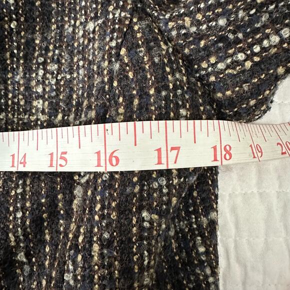 COLDWATER CREEK Womens Jacket Half Sleeve Tweed Career Travel Minimalist | P8 - Picture 7 of 9